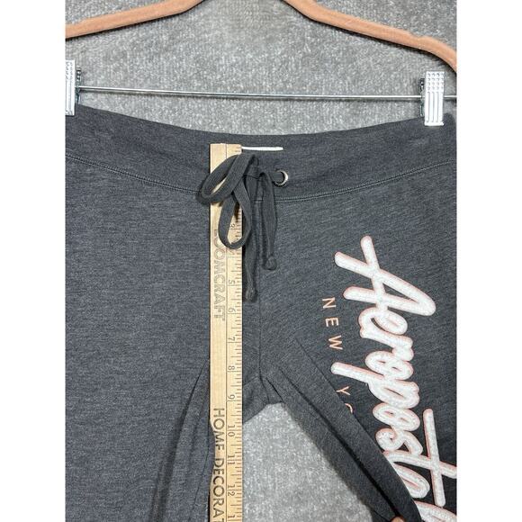 Aeropostale SPELLOUT Pull On Drawstring Jogger Lounge Sweatpants Womens Size XS‎ - Picture 7 of 9